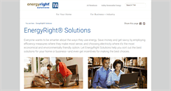 Desktop Screenshot of energyright.com